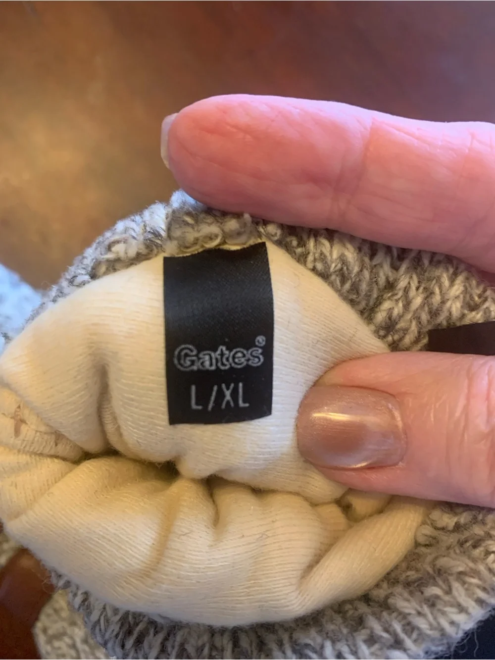 Vintage Gates Thinsulate Thermal Wool  and Leather Gloves